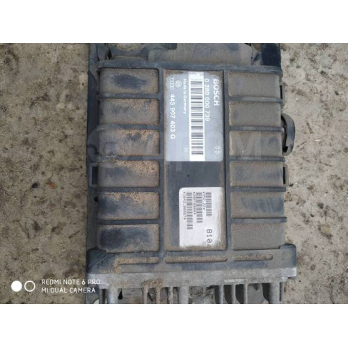 Блок управления ДВС Volkswagen Passat B3 1991 0280000739, 443907403G в Омске
