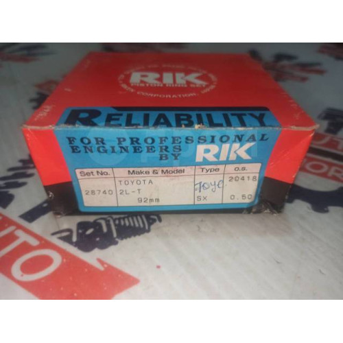 Кольца поршневые Toyota 2LT RIK 28740 (0.50) в Омске
