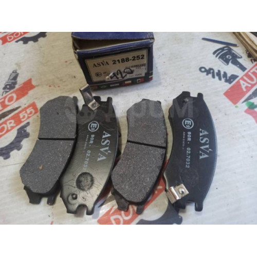 Колодки тормозные передние Nissan ASVA 2188-252 в Омске