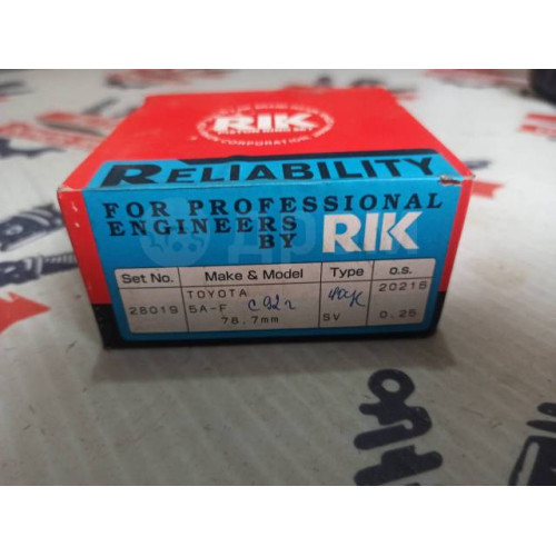 Кольца поршневые Toyota 5A RIK 28019(0.25) в Омске