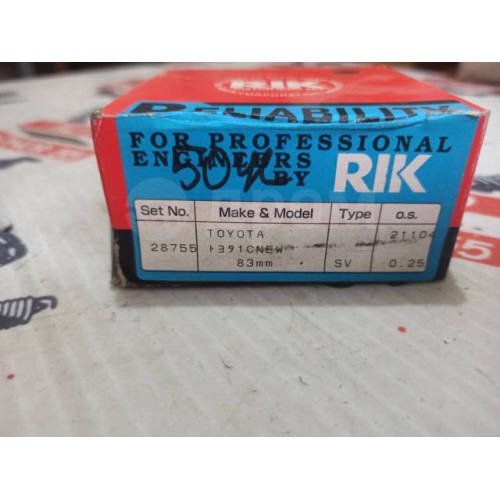 Кольца поршневые Toyota 1C RIK 28755 (0.25) в Омске