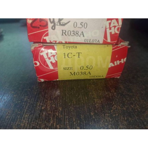Вкладыши коренные Toyota 1C Taiho M038A050 в Омске