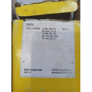 Колодки тормозные передние Toyota Land Cruiser J80 Mintye MP336J в Омске