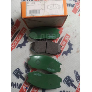 Колодки тормозные задние Toyota/Daihatsu Nisshinbo PF6416 в Омске